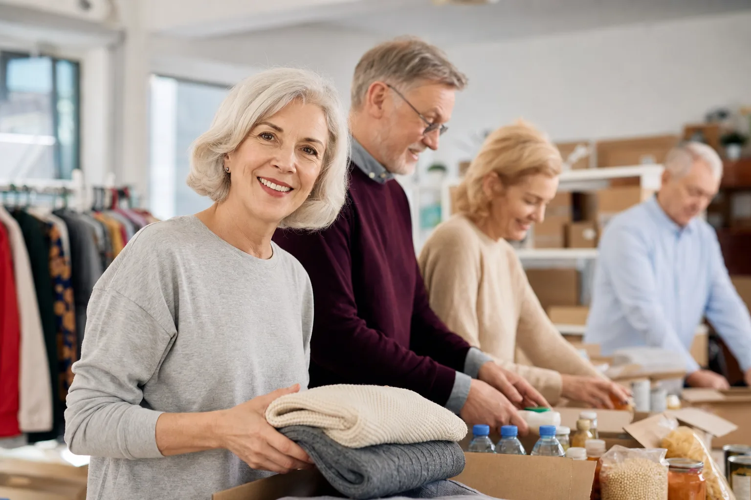 Seniors engagés dans le bénévolat: pourquoi donner du temps reste essentiel